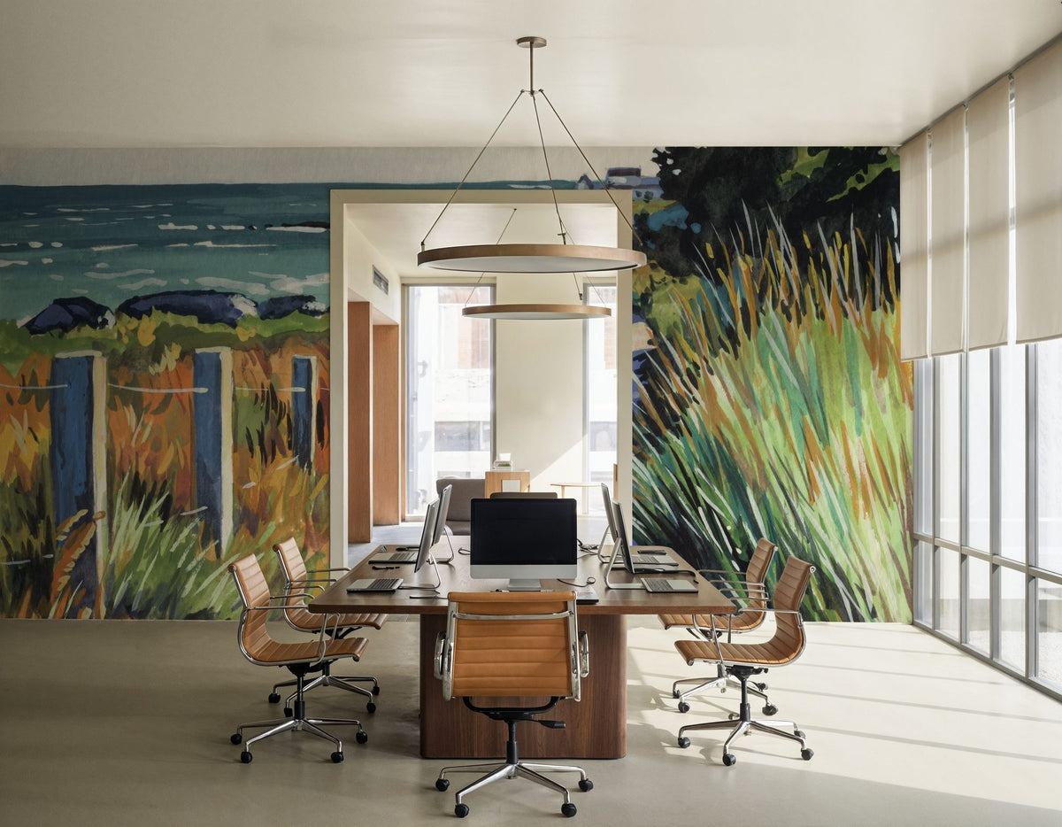 Fresh Ocean Air Mural Wallpaper - room preview 04