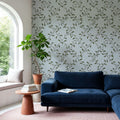 Emerald Trellis, Sky Mural Wallpaper - room preview 04