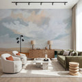 Treeline Horizon Mural Wallpaper - room preview 04