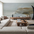 Coastal Reverie Mural Wallpaper - Neutral Tone - room preview 04