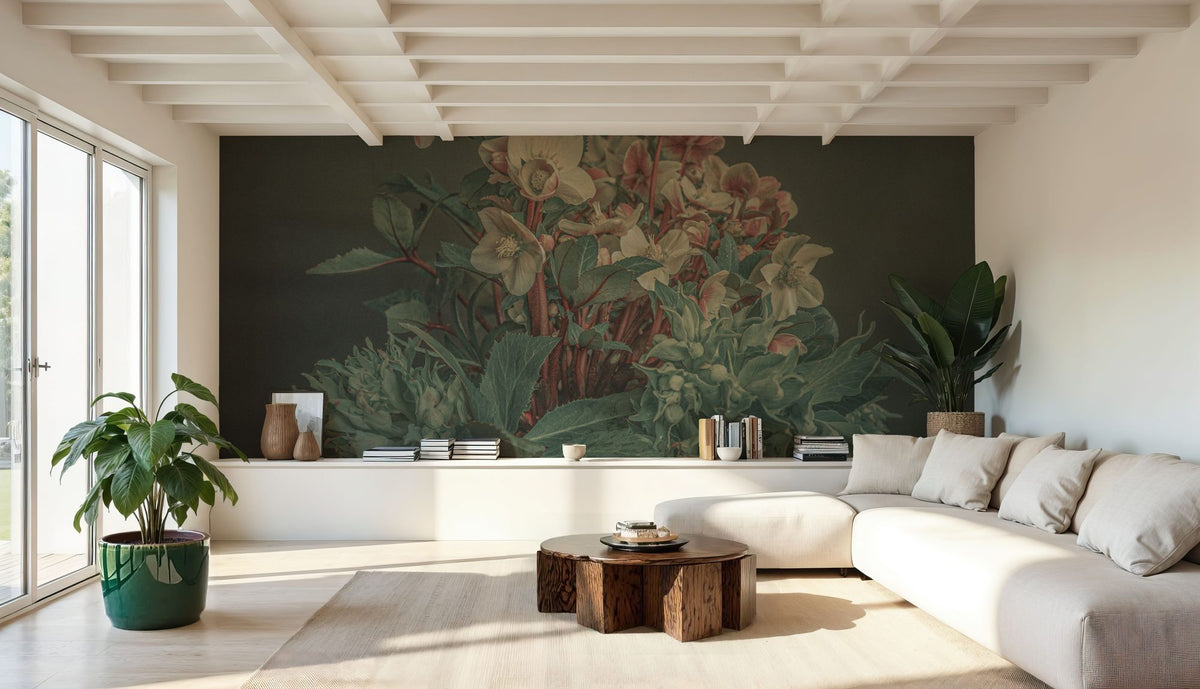 Delicate Winter Beauty Mural Wallpaper - room preview 04