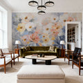 Among the April FLowers Mural Wallpaper - room preview 04