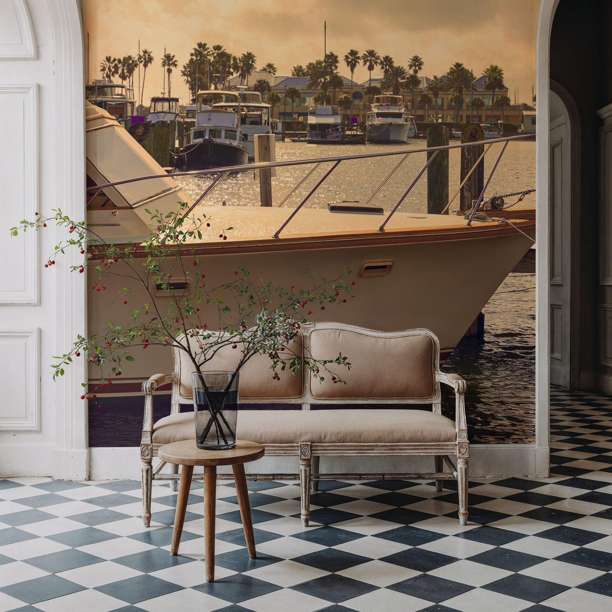 Daytona Beach Mural Wallpaper - room preview 04