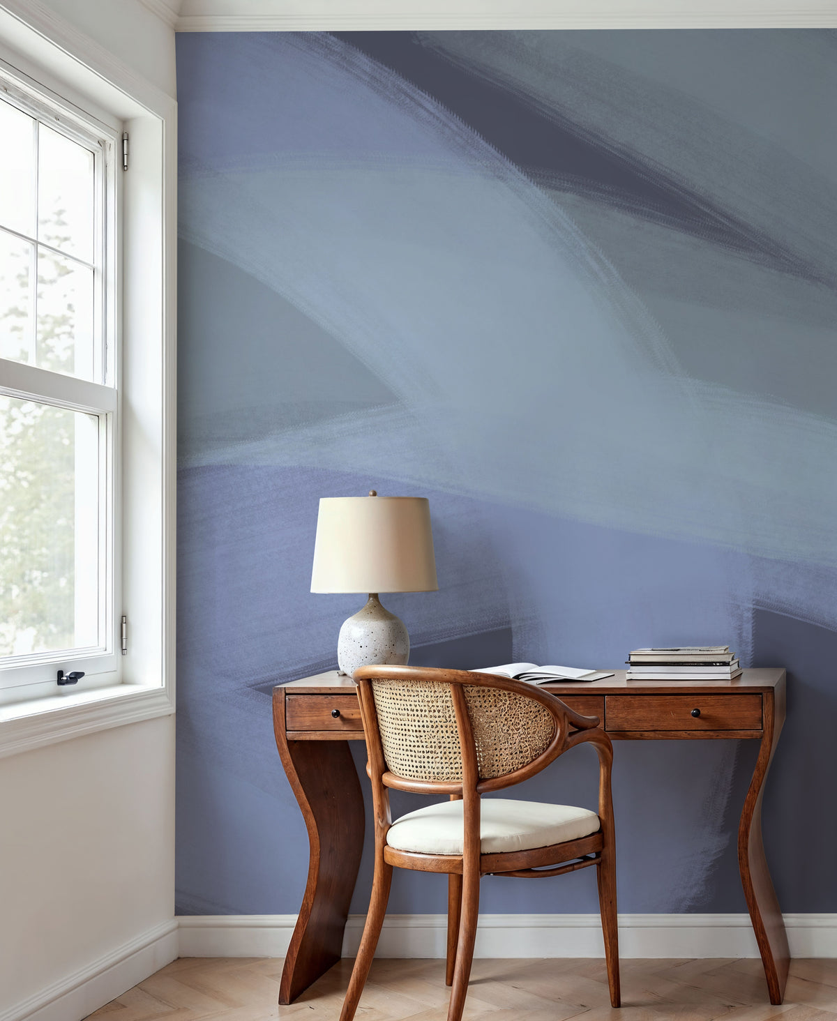 Modern Abstract 16 Mural Wallpaper - room preview 04
