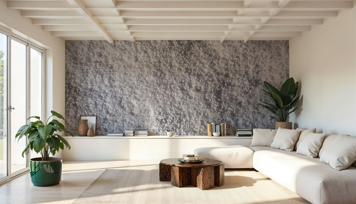 Snow Pearls Mural Wallpaper - room preview 04