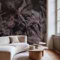 Tulips Feast, Night Mural Wallpaper - room preview 04