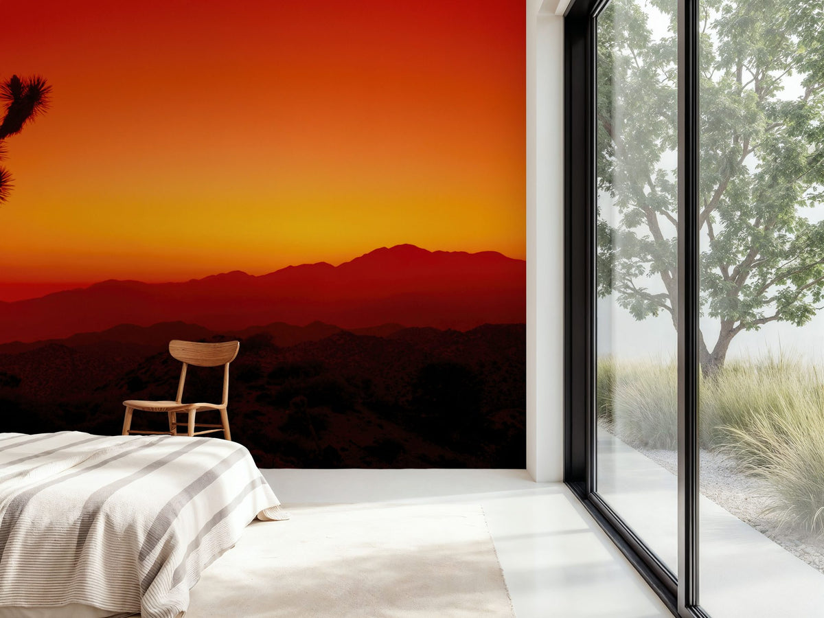 Joshua Tree Twilight Mural Wallpaper - room preview 04