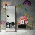 Peonies and Paisley Mural Wallpaper - room preview 04