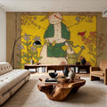 Seasonal Snowman V Mural Wallpaper - room preview 04