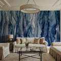 Beneath the Waterfall Mural Wallpaper - room preview 04
