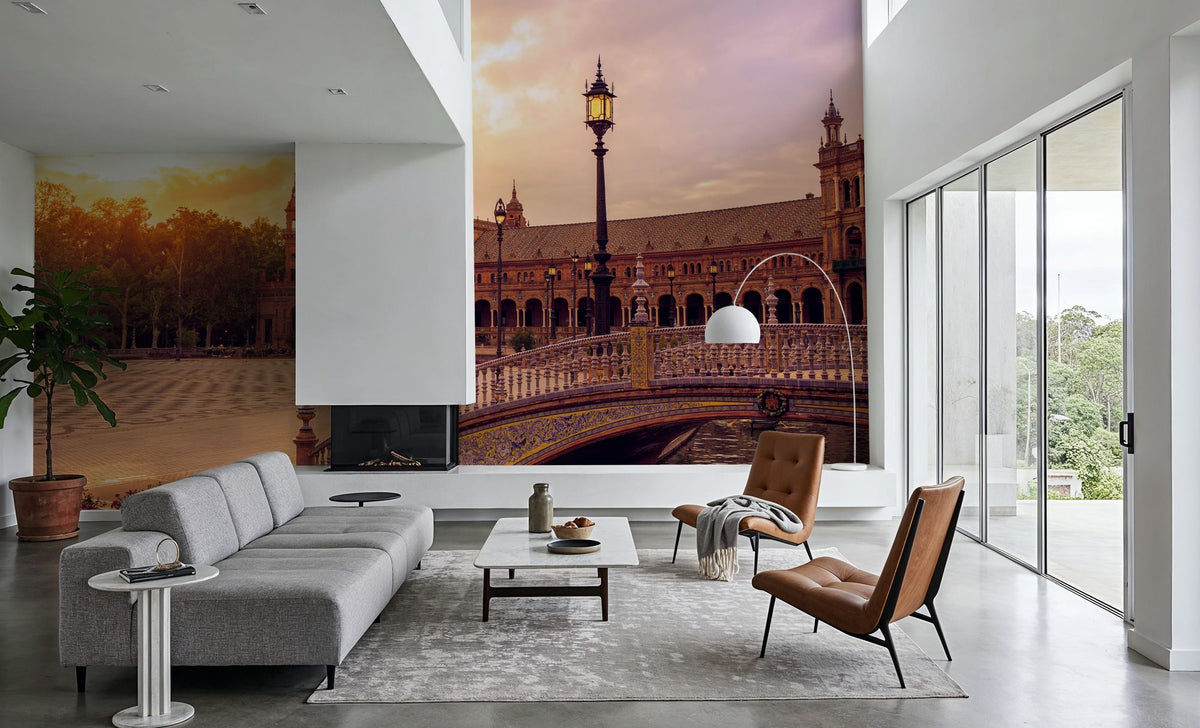 Seville Sunset Mural Wallpaper - room preview 04