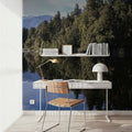Mountain Reflections, Mural Wallpaper - room preview 04