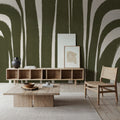 Organic Abstract I Mural Wallpaper - room preview 04