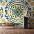 Tex Mex Mandala Tile IV Mural Wallpaper - room preview 04