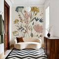 Full Bloom III Honeybloom Mural Wallpaper - room preview 04