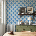 Seafood Shanty Baby Blue I Mural Wallpaper - room preview 04