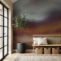 The Silent Horizon, Amber Mural Wallpaper - room preview 04