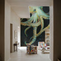 Ocean Octopus Mural Wallpaper - room preview 04