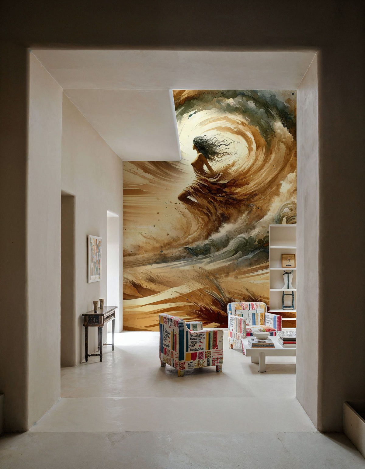 Enchantment of the Desert Gale Mural Wallpaper - room preview 04