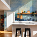 Coastal Blues II Mural Wallpaper - room preview 04