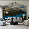 Peyto Lake Mural Wallpaper - room preview 04