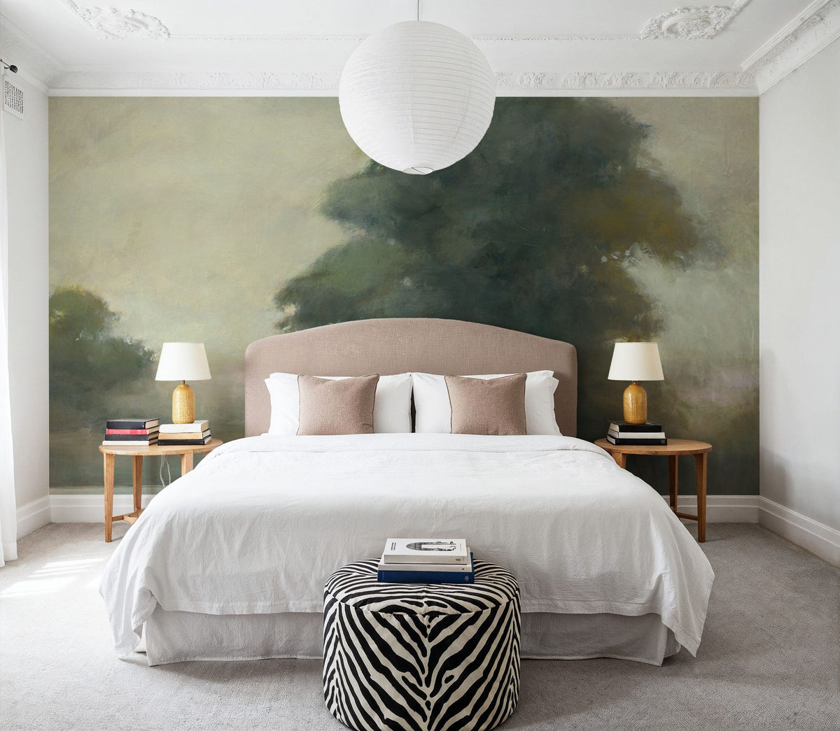 From Tree to Ashes Mural Wallpaper - room preview 04