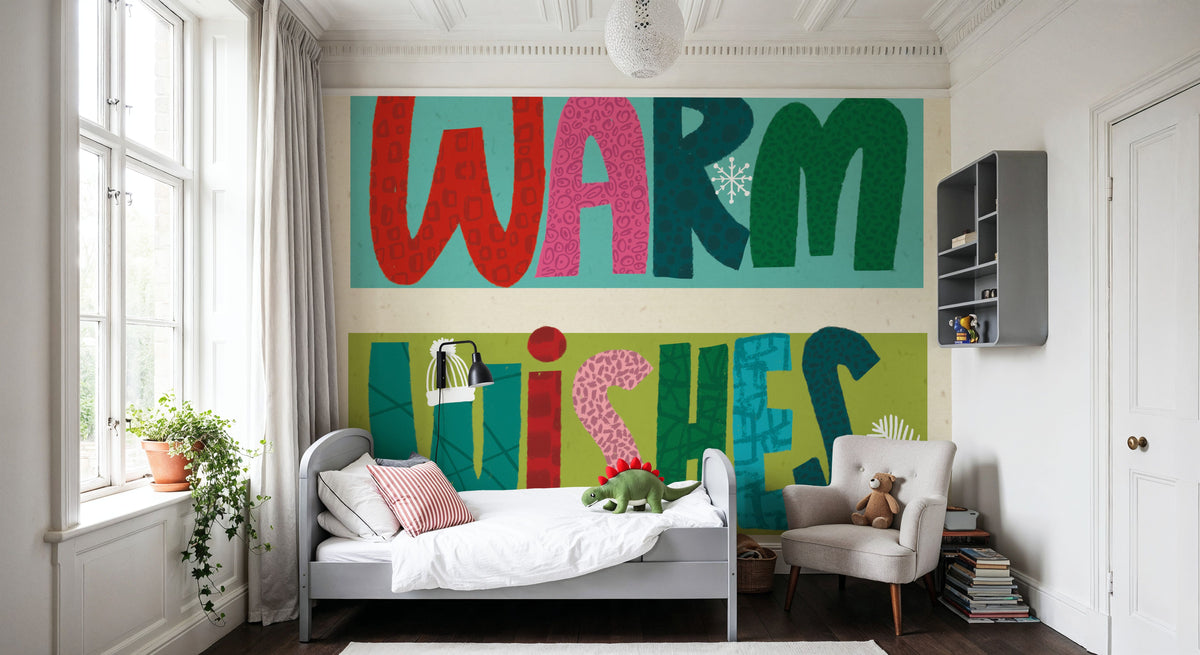 Festive Feelings IV Mural Wallpaper - room preview 04