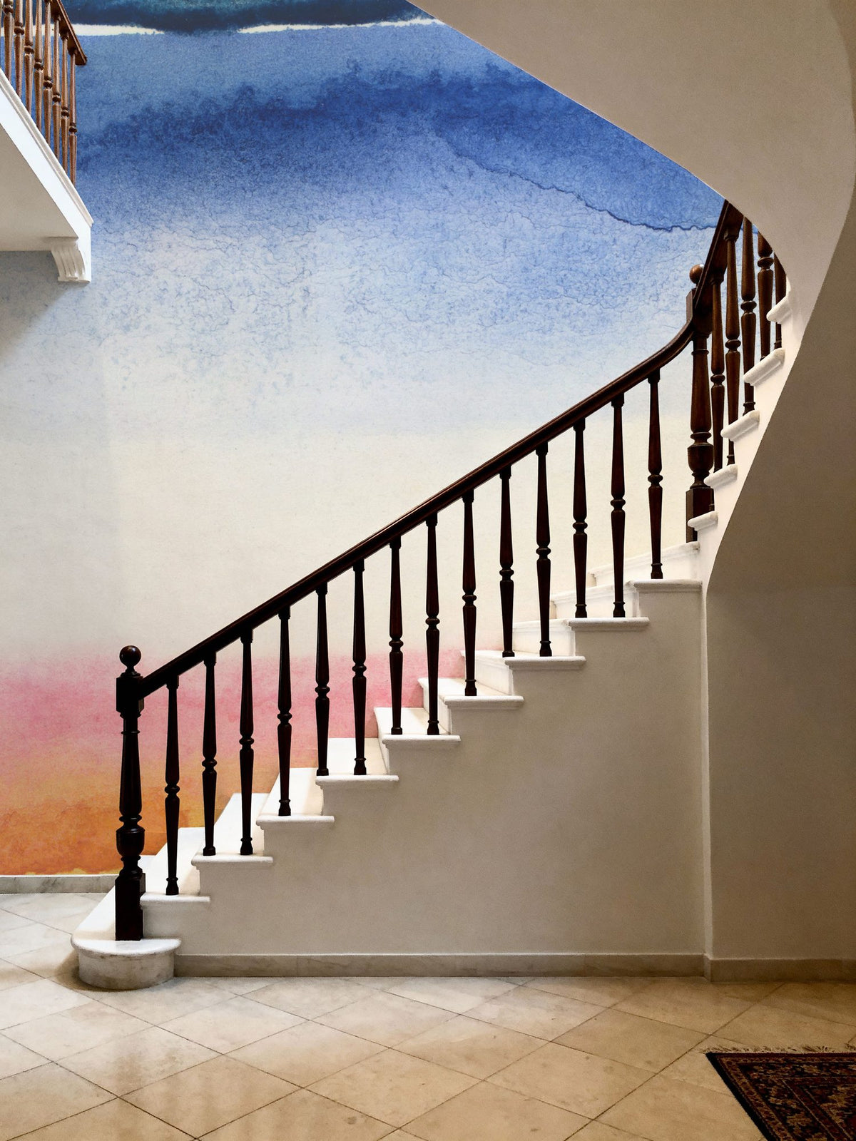 Liquid Horizon Mural Wallpaper - room preview 04