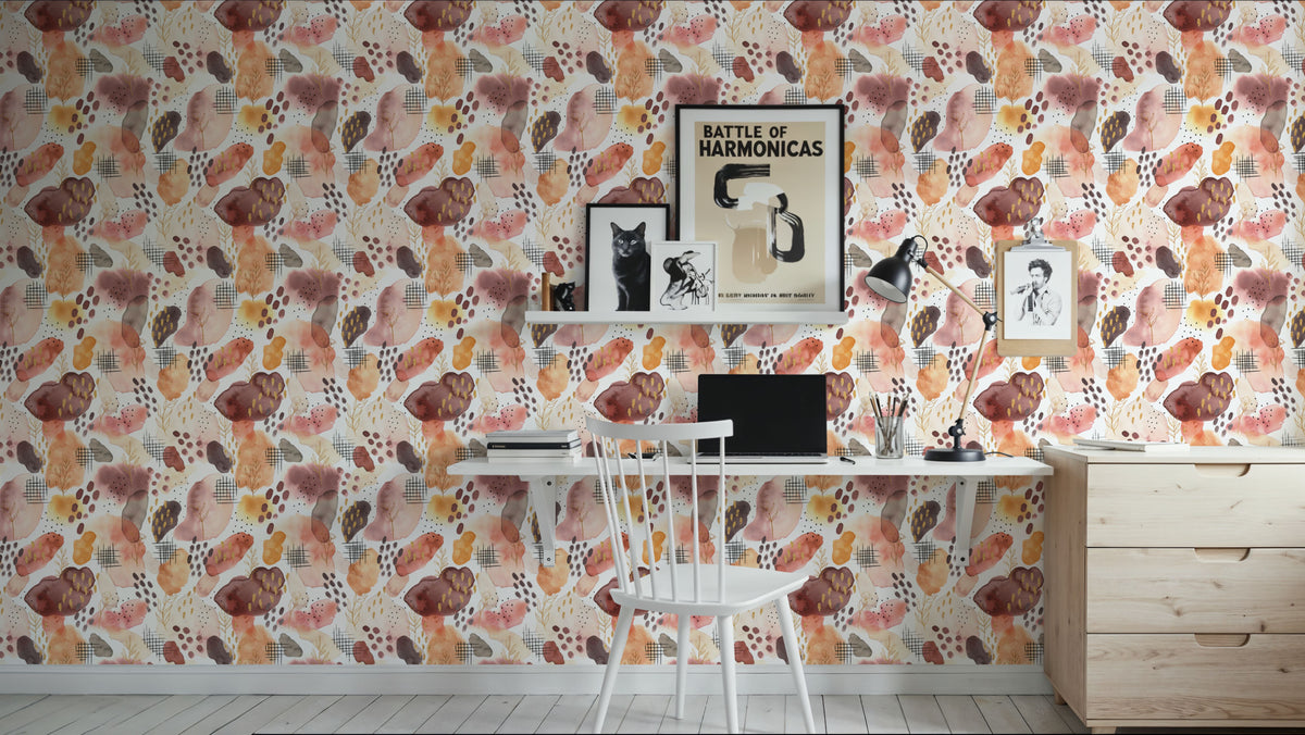 Blooms Mural Wallpaper - room preview 04