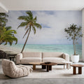 Rarotonga Palmtree Mural Wallpaper - room preview 04