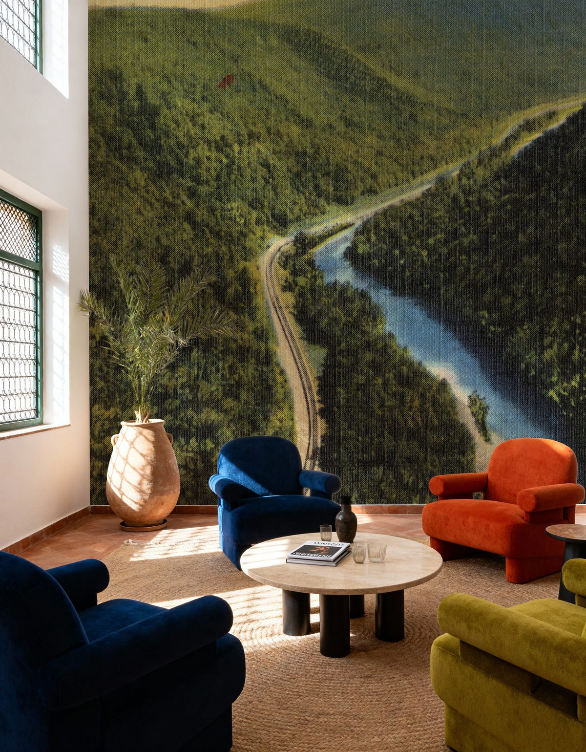 Switchback Canyon Mural Wallpaper - room preview 04