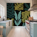 Plant Toss IV Mural Wallpaper - room preview 04
