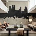 Rio De Janeiro Brazil Skyline Concrete Mural Wallpaper - room preview 04