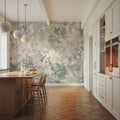 Watermark Birds Mural Wallpaper - Neutral Tone - room preview 04