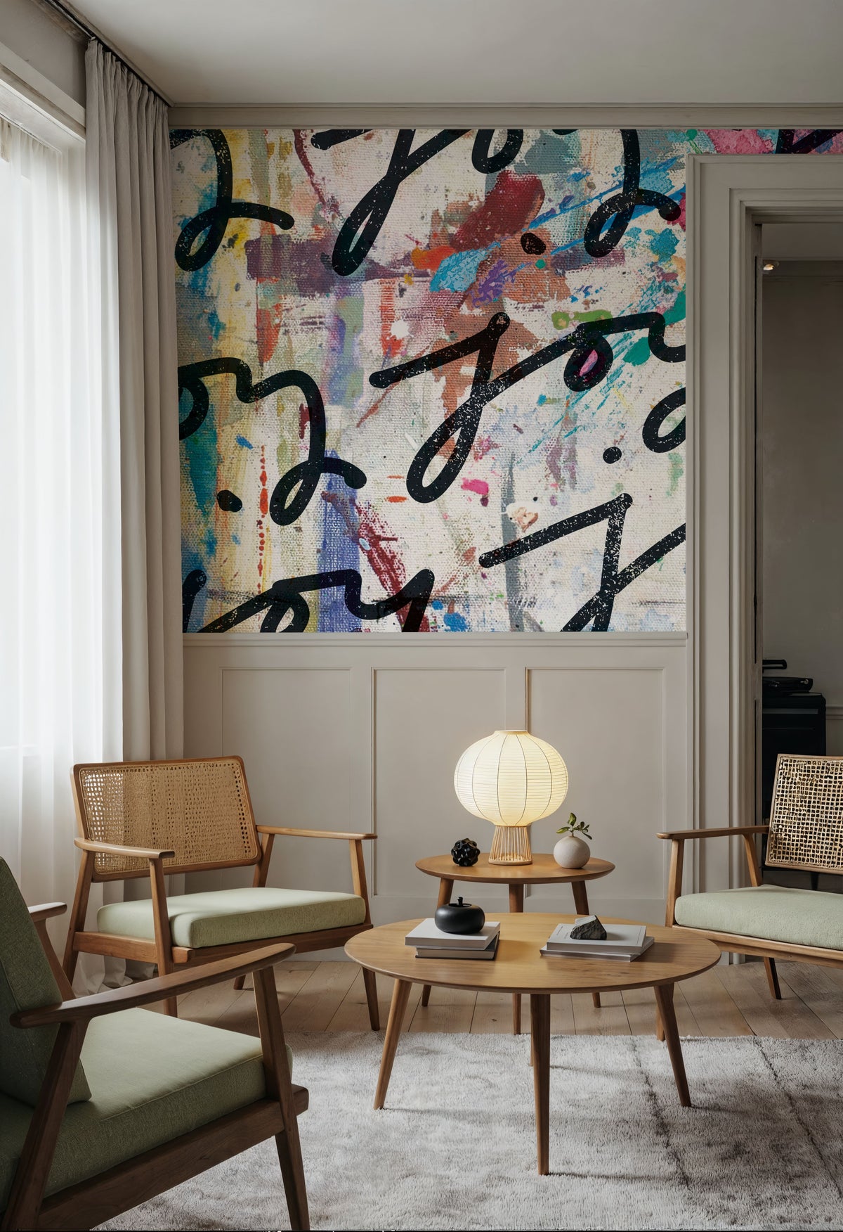 Lots of Love III Mural Wallpaper - room preview 04