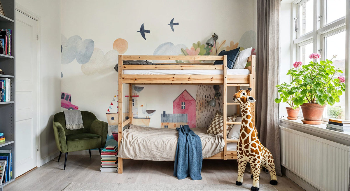 Ferry to the Island Mural Wallpaper - room preview 04