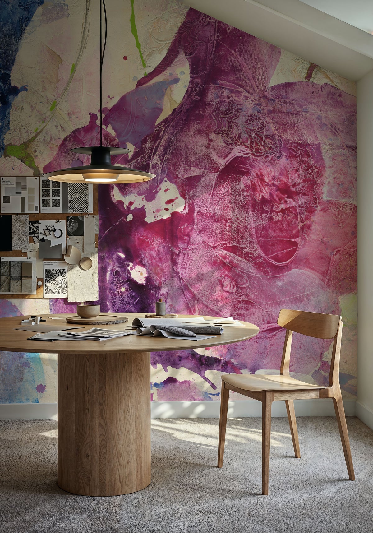 Fireworks Abstract Mural Wallpaper - room preview 04