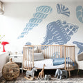 Shells on the Shore I Mural Wallpaper - room preview 04