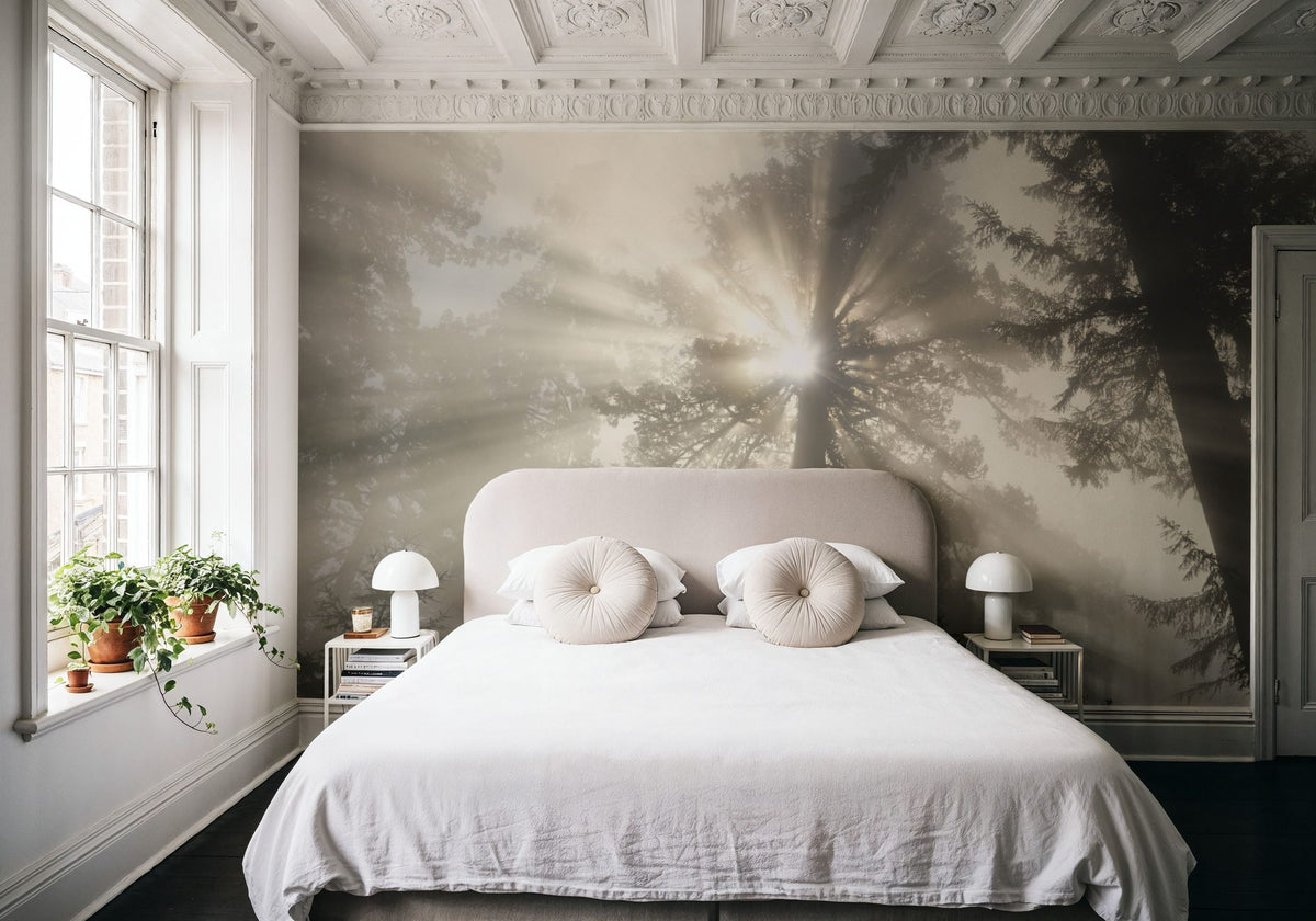 Mighty Redwood Mural Wallpaper - room preview 04