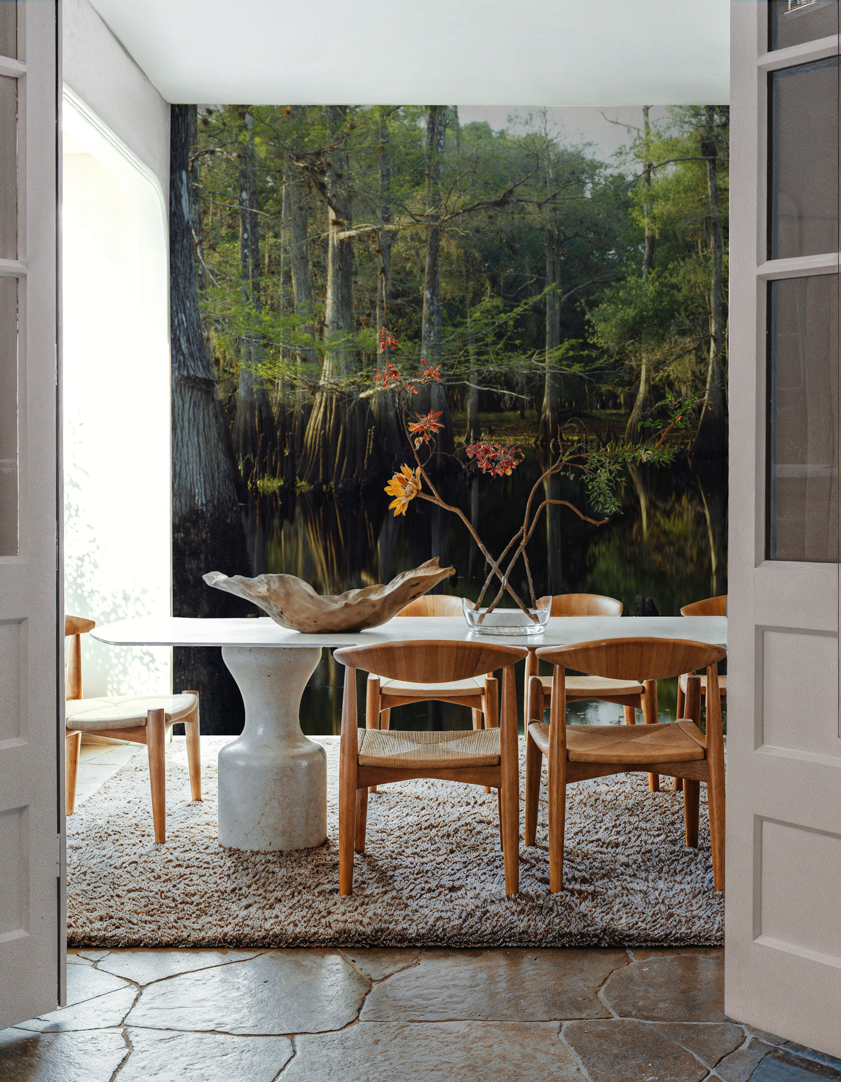 Fisheating Creek Mural Wallpaper - room preview 04