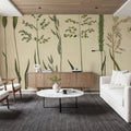 Herbal Botanical VII Mural Wallpaper - room preview 04