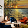 Greetings From Lake Sunset Mural Wallpaper - room preview 04