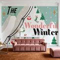 Holiday Patina II Mural Wallpaper - room preview 04