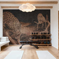 Brazilian Leopards Mural Wallpaper - room preview 04