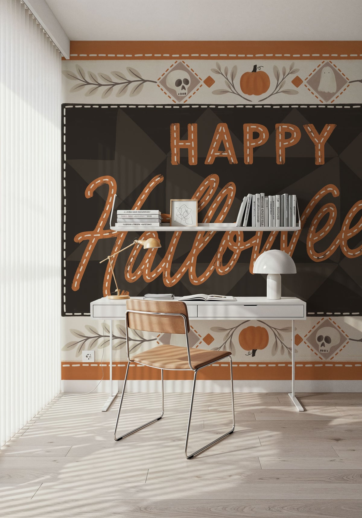 Haunted Harvest I Mural Wallpaper - room preview 04
