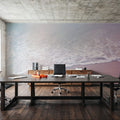 Pink Beach Mural Wallpaper - room preview 04