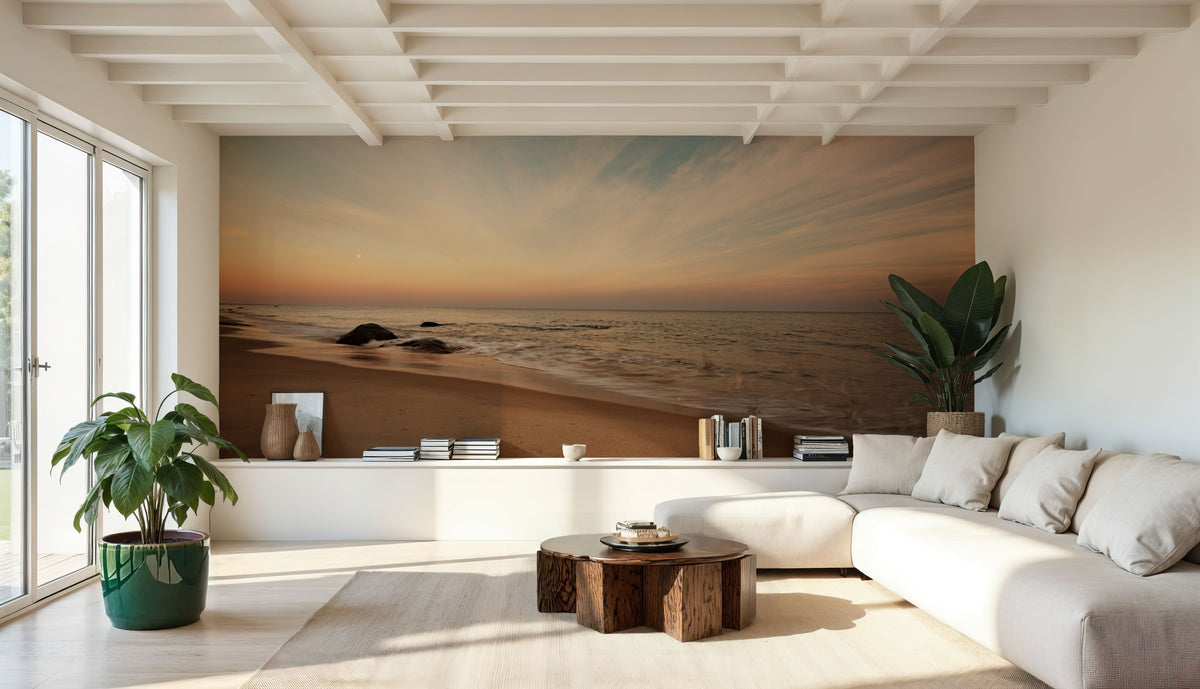 Marthas Vineyard Beach II Mural Wallpaper - room preview 04