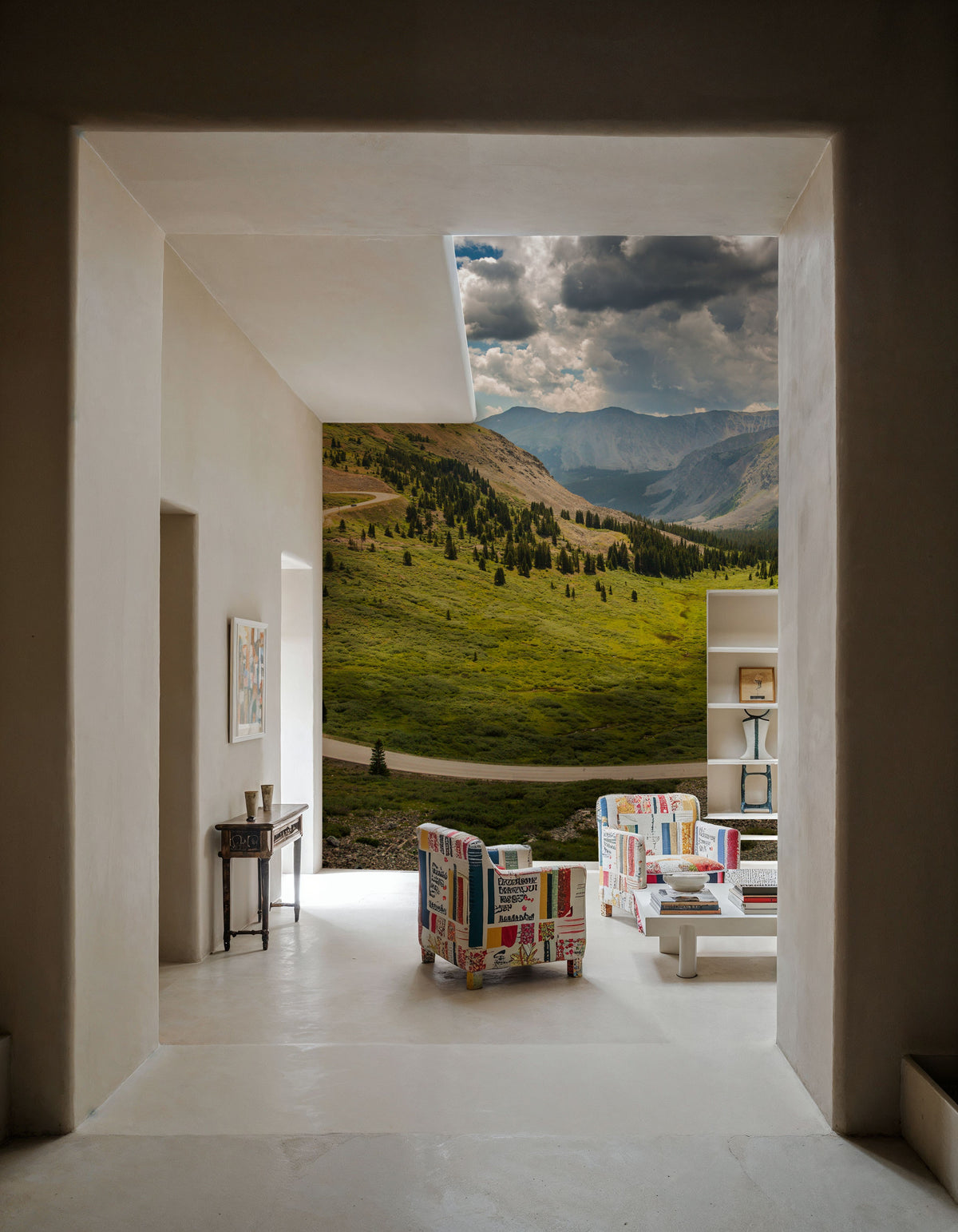 Cottonwood Bend Mural Wallpaper - room preview 04