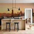 Charles Bridge Sunrise Mural Wallpaper - room preview 04