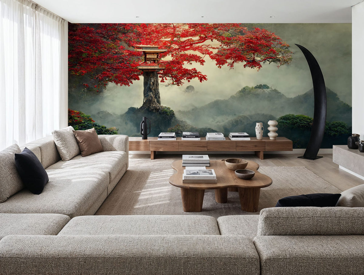 Tree of Life Mural Wallpaper - room preview 04